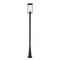 Z-Lite Sheridan 1 Light Outdoor Post Mounted Fixture, Black And Seedy 594PHBR-519P-BK - alternate 7
